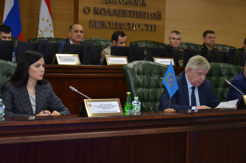 Speech by the CSTO Deputy Secretary General Valery Semerikov at a meeting of the International Headquarters of Operation Illegal on March 13, 2020
