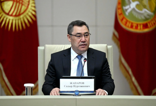President of Kyrgyzstan Sadyr Japarov received participants of the CSTO Defense Ministers Council meeting President of Kyrgyzstan Sadyr Japarov received participants of the CSTO Defense Ministers Council meeting