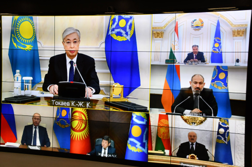 On January 10, an extraordinary session of the CSTO Collective Security Council was held via videoconferencing. The discussion focused on the situation in the Republic of Kazakhstan and measures to normalize the situation in the country.