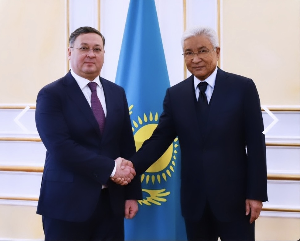 The CSTO Secretary General Imangali Tasmagambetov had a meeting with the Deputy Prime Minister – Minister of Foreign Affairs of the Republic of Kazakhstan Murat Nurtleu