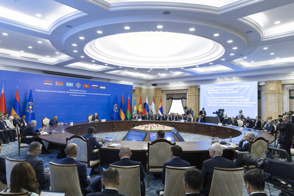 The Council of the CSTO Parliamentary Assembly held an external meeting in Bishkek