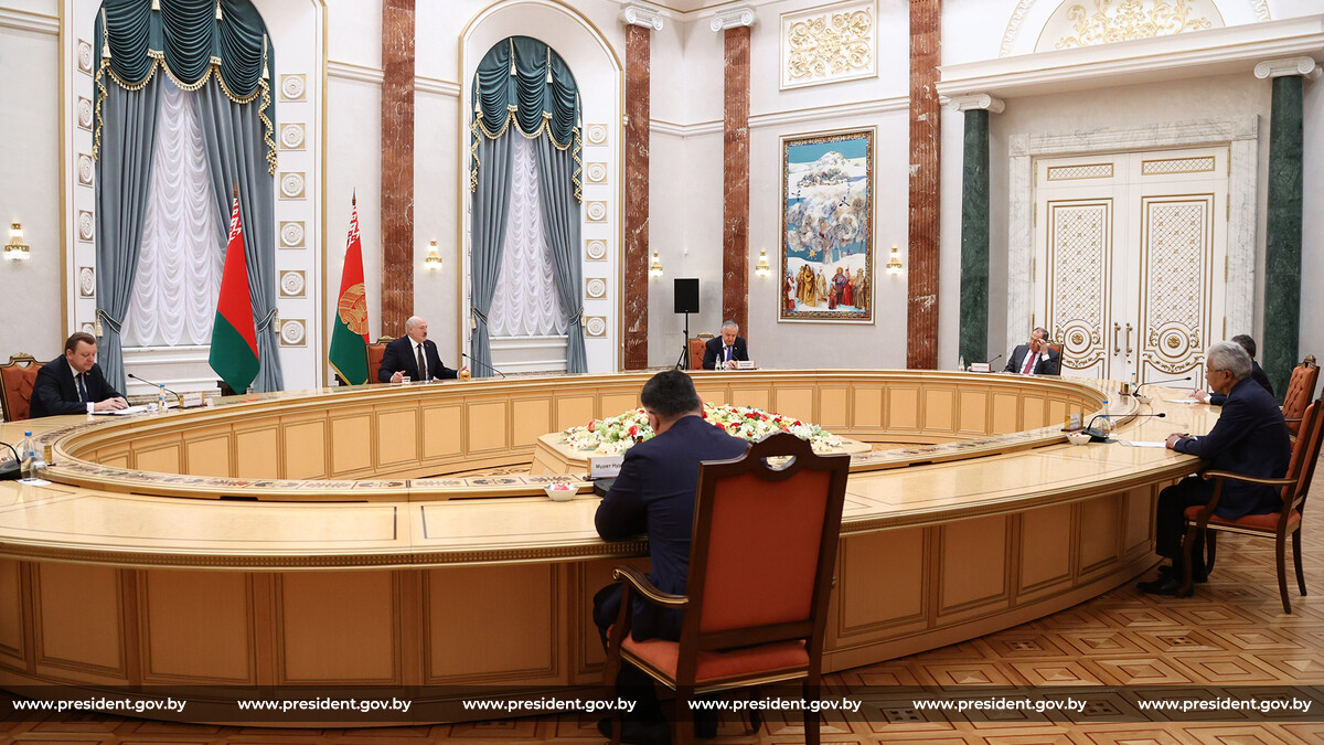 The President of the Republic of Belarus Alexander Lukashenko held a meeting with foreign ministers of the CSTO member states