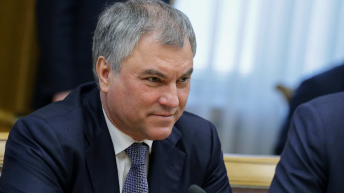 The CSTO Secretary General Stanislav Zas met with Chairman of the State Duma of the Russian Federation Vyacheslav Volodin